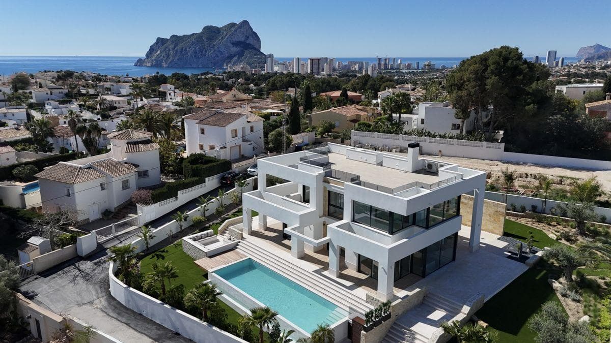 Villa de lujo excepcional con vistas panorámicas al mar en Benissa - nueva construcción
