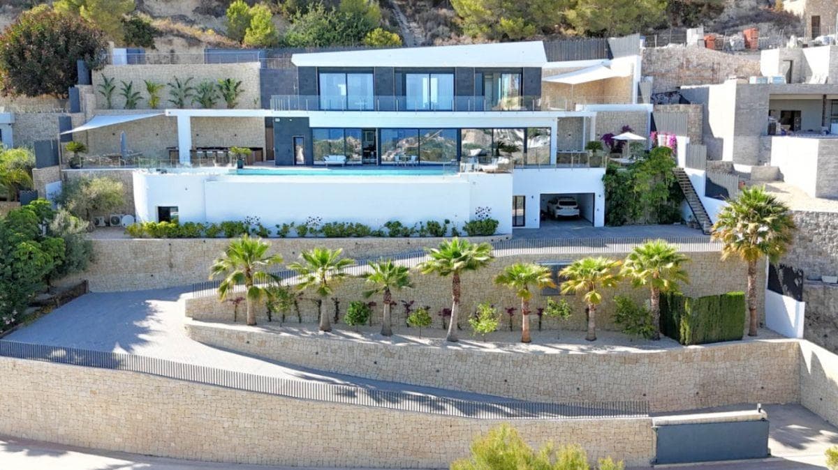 Moderna villa de lujo con vistas panorámicas al mar en Benissa - Raco de Galeno