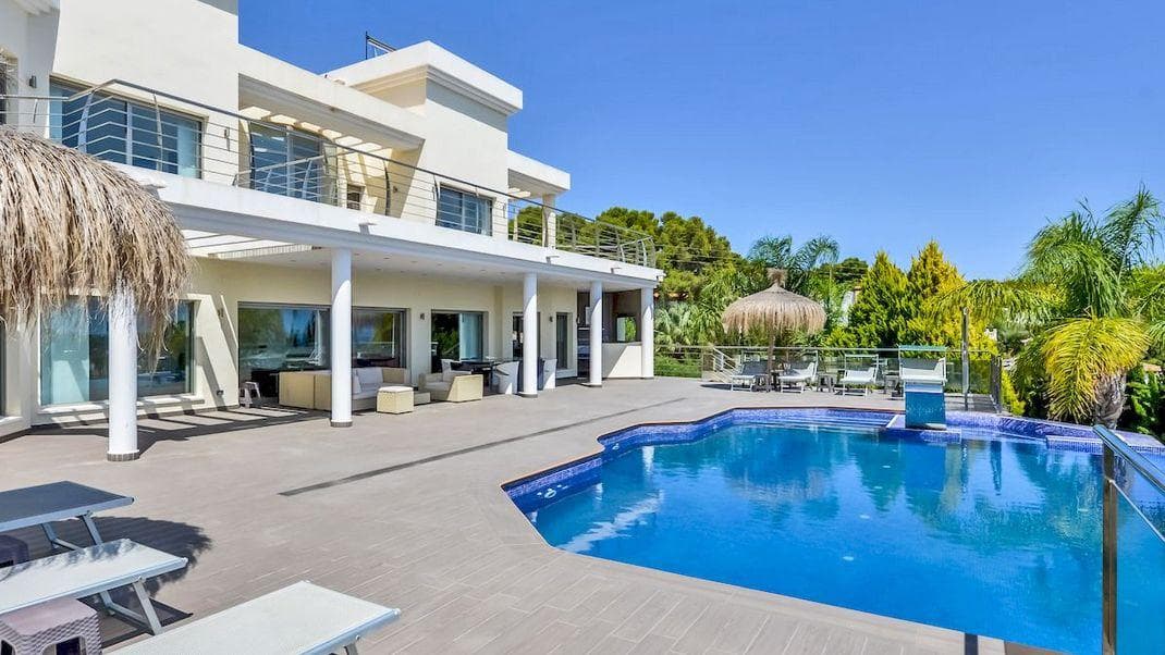 Villa moderna de lujo con vistas al mar desde Moraira a Calpe en Benissa, Costa Blanca