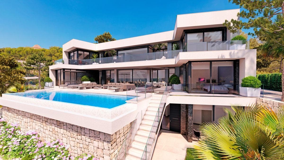 Proyecto - Villa moderna con vistas panoramicas en Calpe