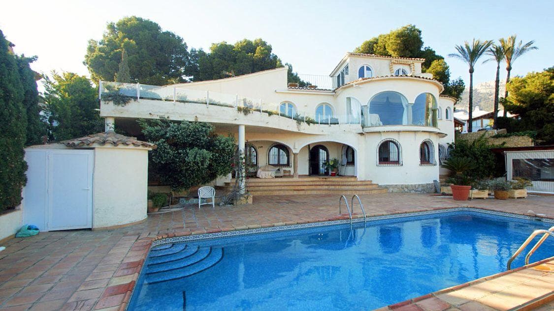 Gran casa con vistas panorámicas al mar en venta, Altea, Mascarat