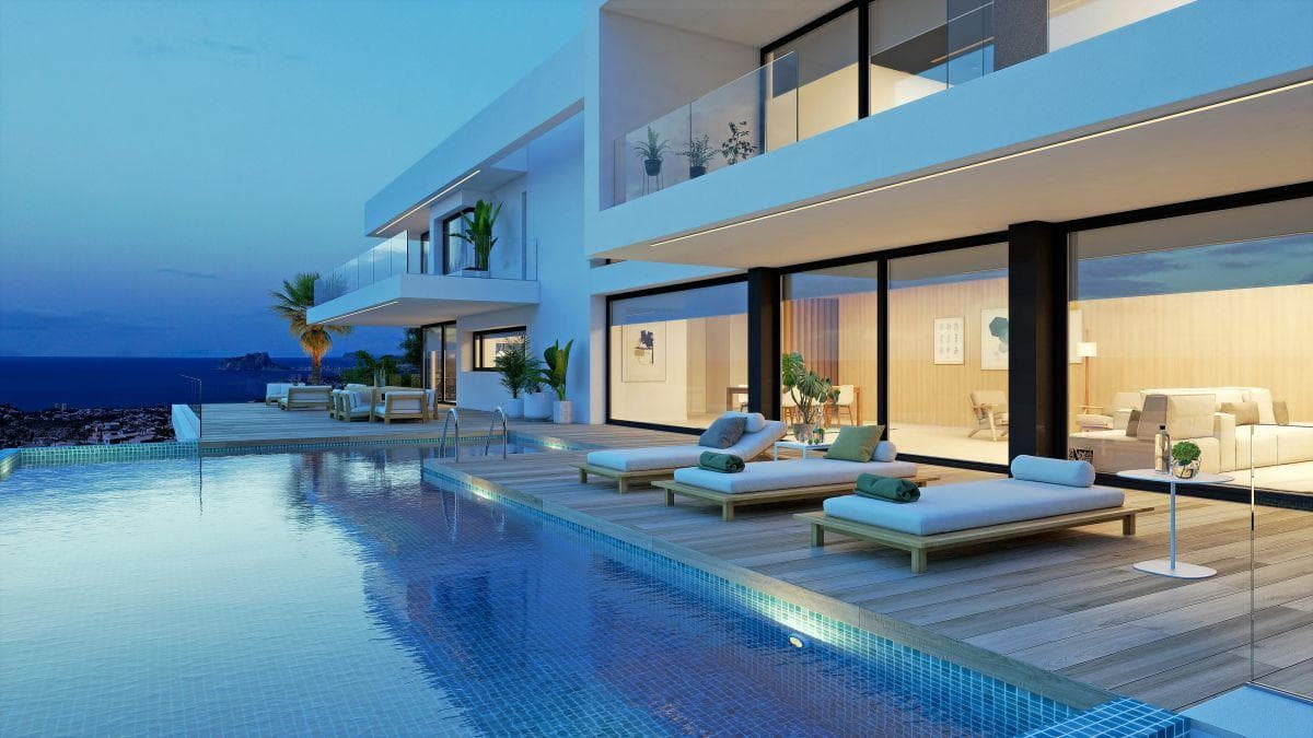 Villa de nueva construccion en venta en Cumbre de Sol, Moraira
