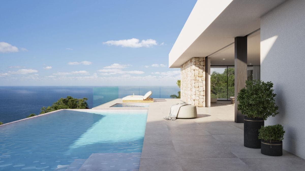 Villa de lujo en una ubicacion especial con vistas privilegiadas hacia el Mar