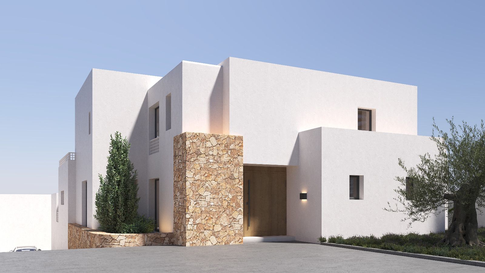 New Ibizan-style construction with sea views, Moraira - 2