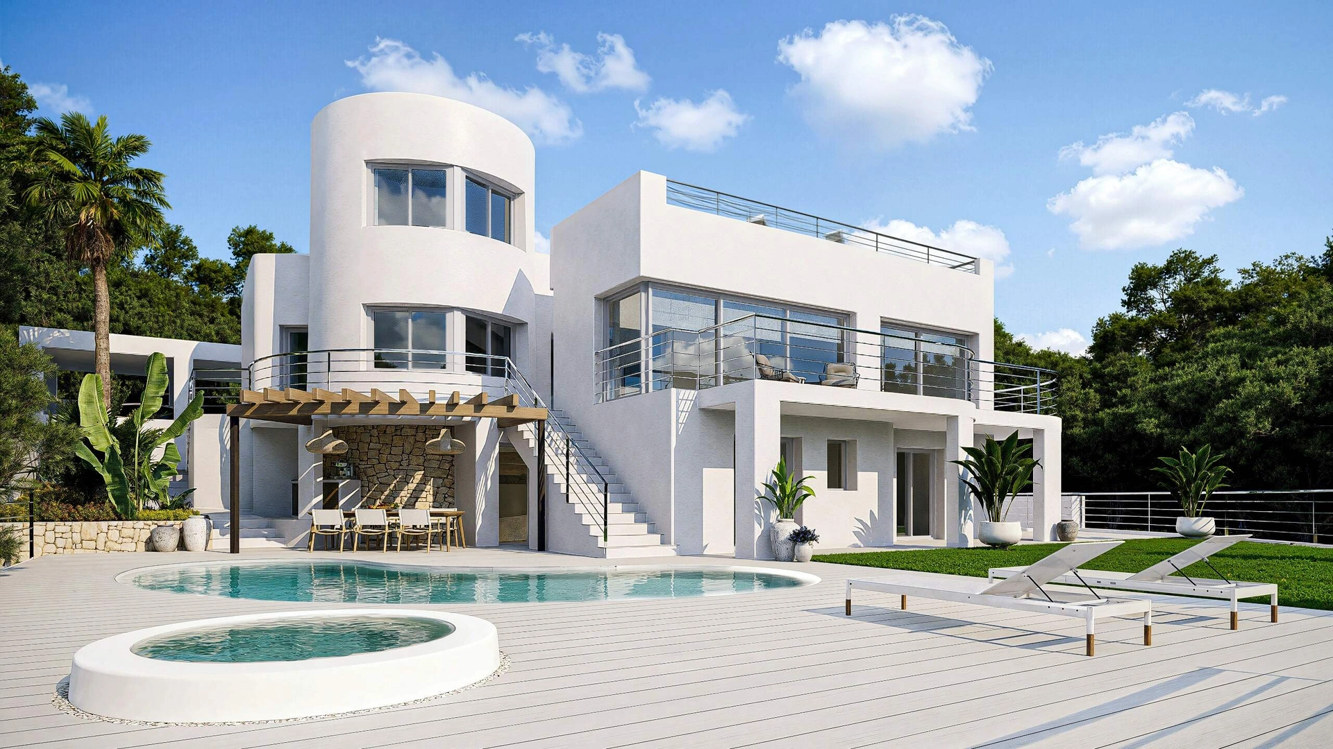 Villa en Altea Hills undergoing complete renovation with delivery in 2026.