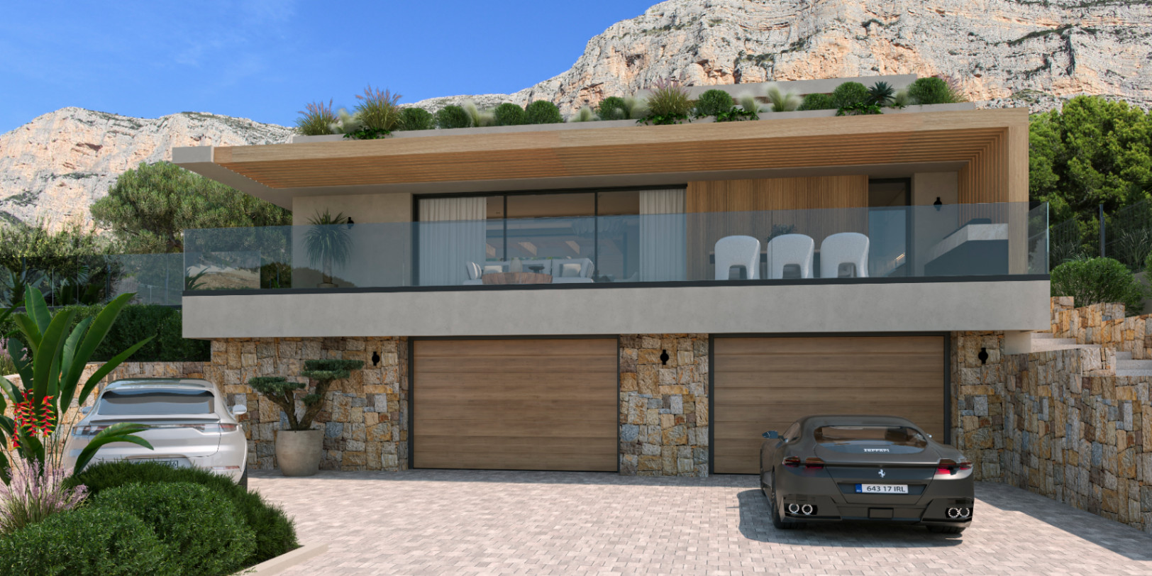 Parcela  en venta en la prestigiosa zona de Montgó con licencia de obra concedida y proyecto - 3